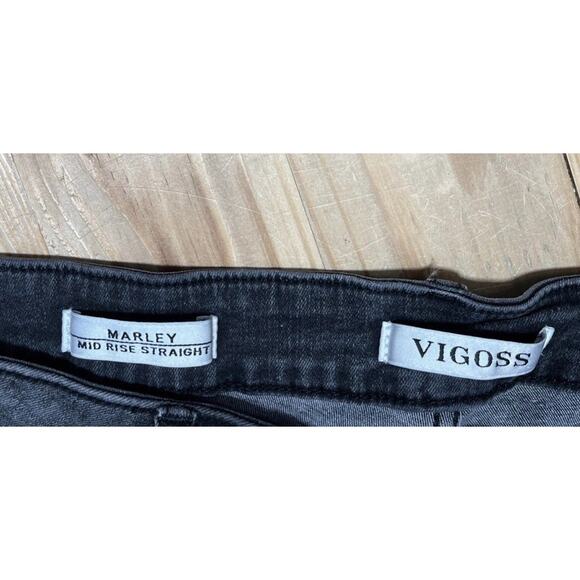 Vigoss Marley Straight mid rise denim Jean women’s size 16 33x28 - Picture 3 of 7